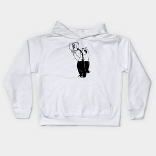 Sloth Coffee Kids Hoodie